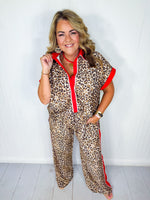 Wild In Leopard Pants Set