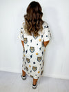 Electric Jungle Midi Dress