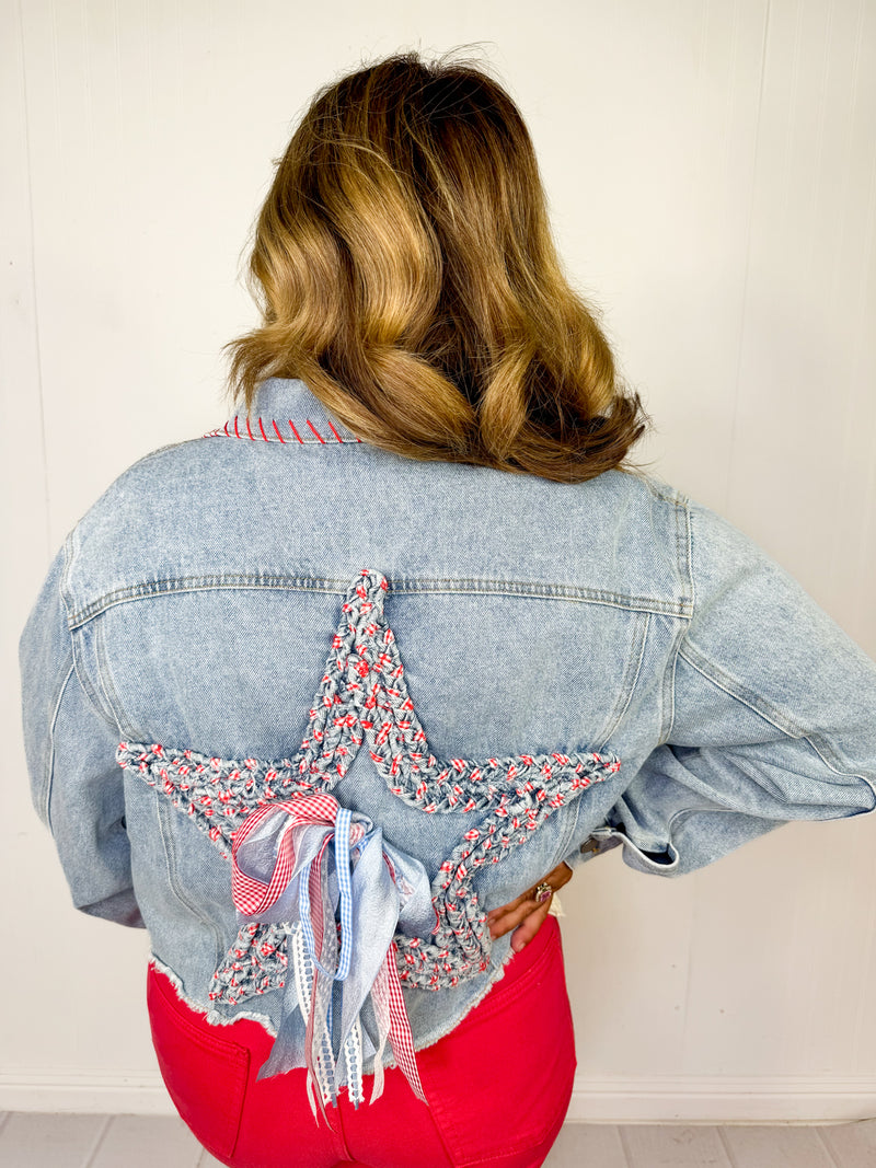 Let Freedom Ring Denim Jacket