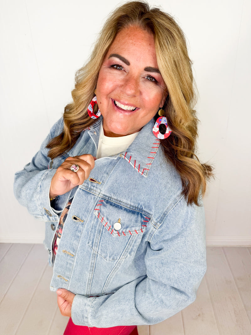 Let Freedom Ring Denim Jacket
