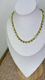 Tova- Sarina Necklace- Citrus Lime