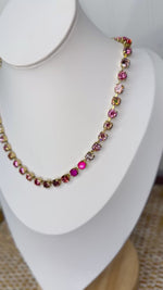 Tova- Sarina Necklace- Pink Mix