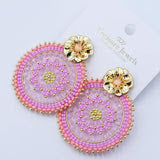 Treasure Jewels - Eternal Flower Pink Earrings