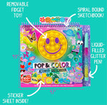 Pop & Color Activity Sketch Book
