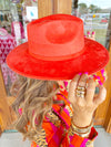 Desert Sun Flat Brim Hat