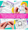 Pop & Color Activity Sketch Book