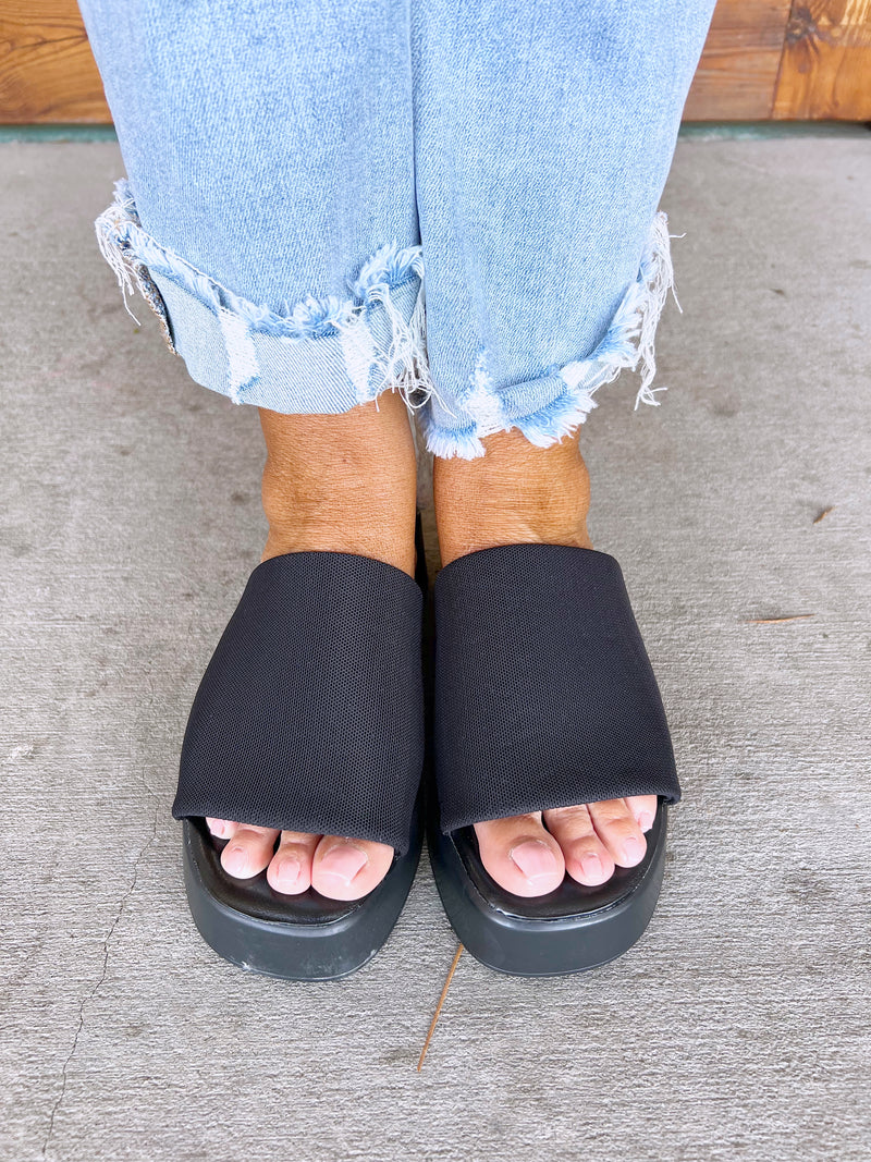 90's Gal Sandal - Black
