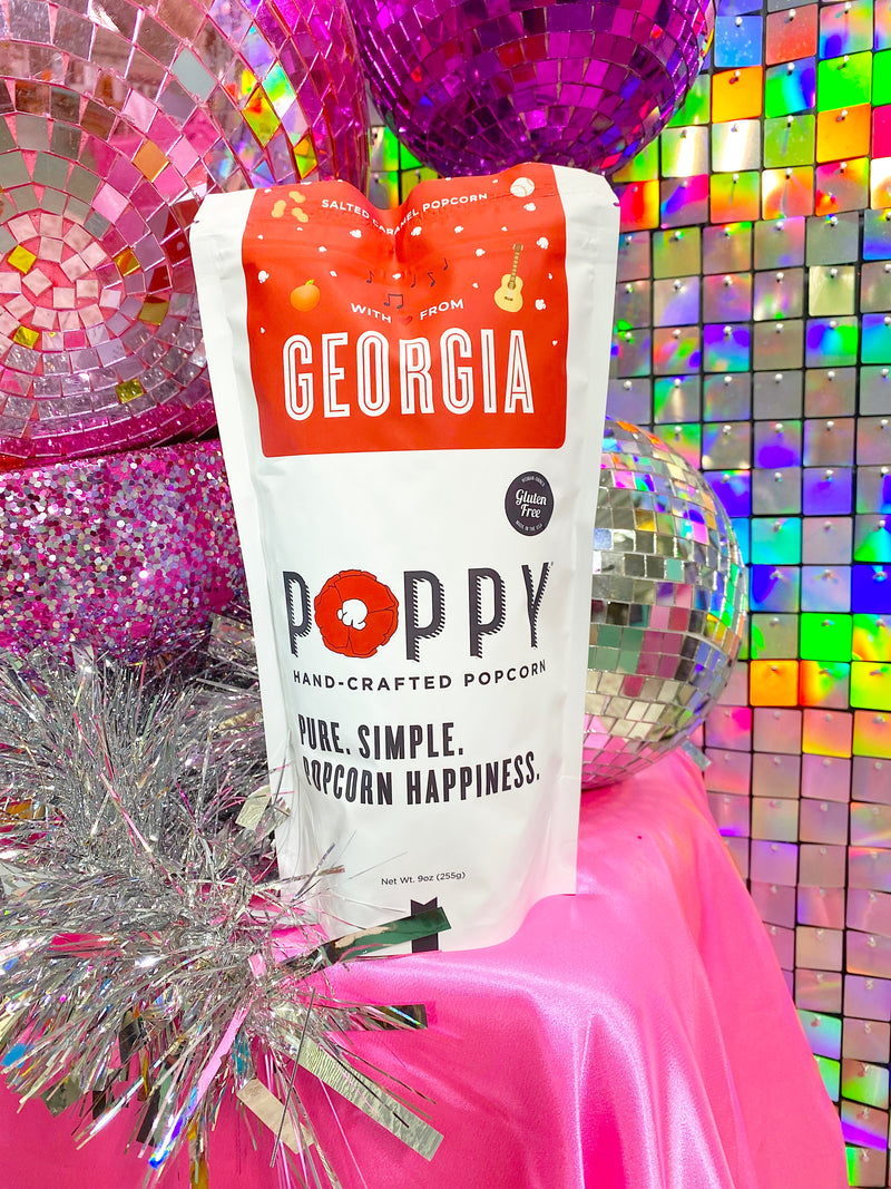 Georgia State Series Poppy Popcorn